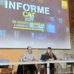 Presentación del informe anual de la Plataforma Per La Llengua