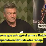 La persona que entregó el arma a Baldwin fue despedido en 2019 de otro rodaje