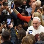 El Papa Francisco durante una Audiencia General