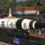 Imagen de archivo del Agni-V, de India, en 2013