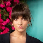 Lucía Rivera en el photocall de la serie 'LOLA'.