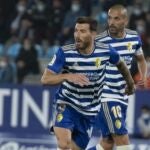 Sergi Enrich con la Ponferradina.