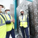 El presidente de la Junta de Castilla y León, Alfonso Fernández Mañueco, visita las instalaciones de la empresa Tvitec