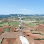 Imagen de archivo de molinos de viento
