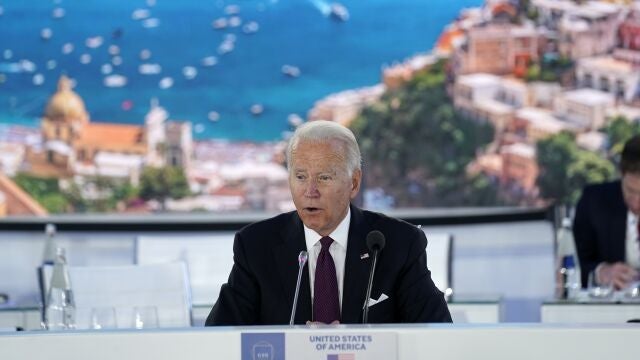 Joe Biden durante la cumbre del G20