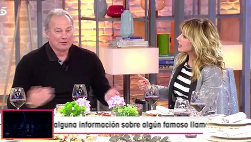 Bertín Osborne y Emma García