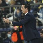 Unai Emery, entrenador del Villarreal.