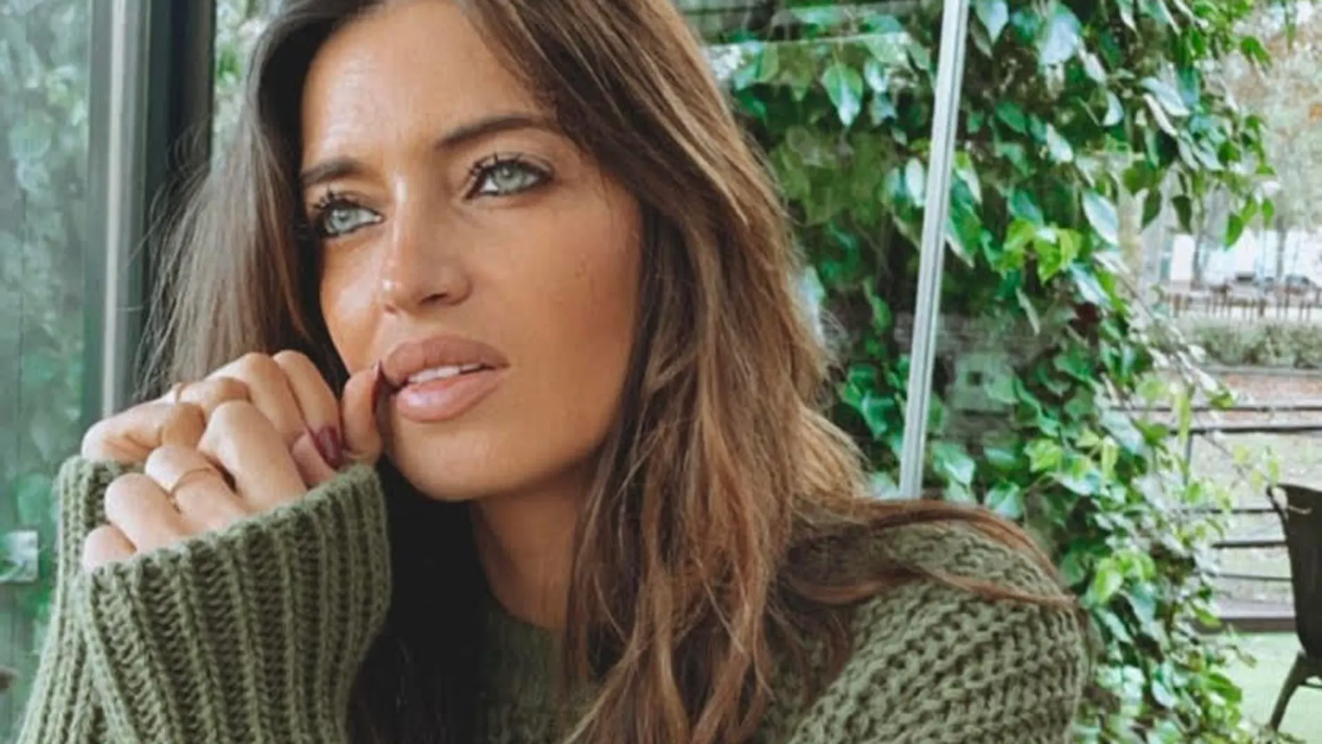 Sara Carbonero en un día frío de noviembre.