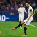 Jesús Navas con el Sevilla.
