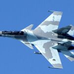 Un caza 14 Su-30MKA argelino