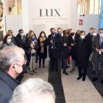 Los diputados y senadores del PP de Castilla y León conocen el proyecto del VIII Centenario de la Catedral de Burgos y visitan Las Edades del Hombre