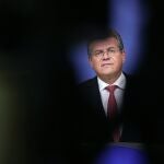 Maros Sefcovic, el vicepresidente de la Comisión Europa encargado de negociar con Londres
