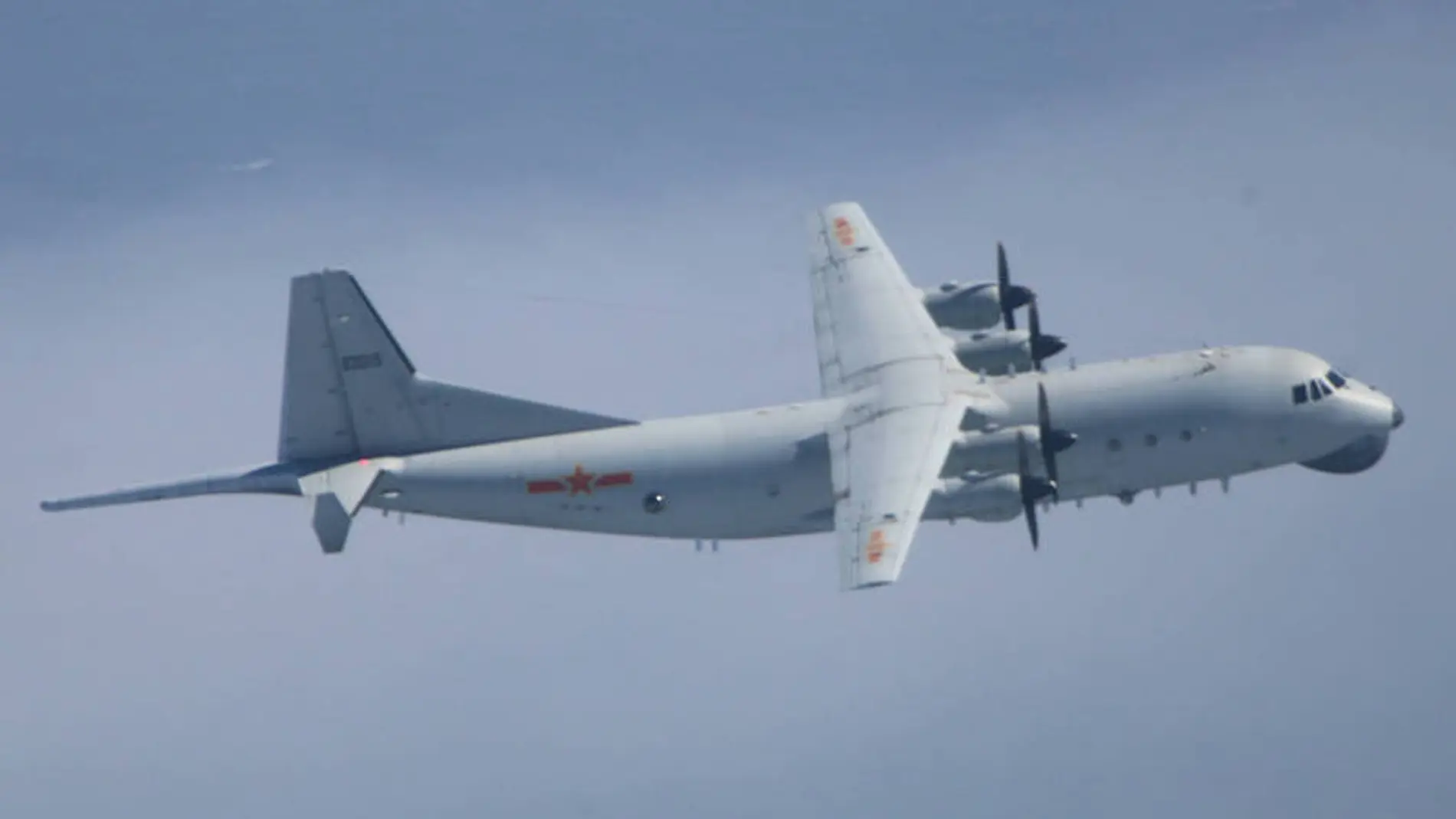 Un avión Northrop Grumman E-8C de EEUU