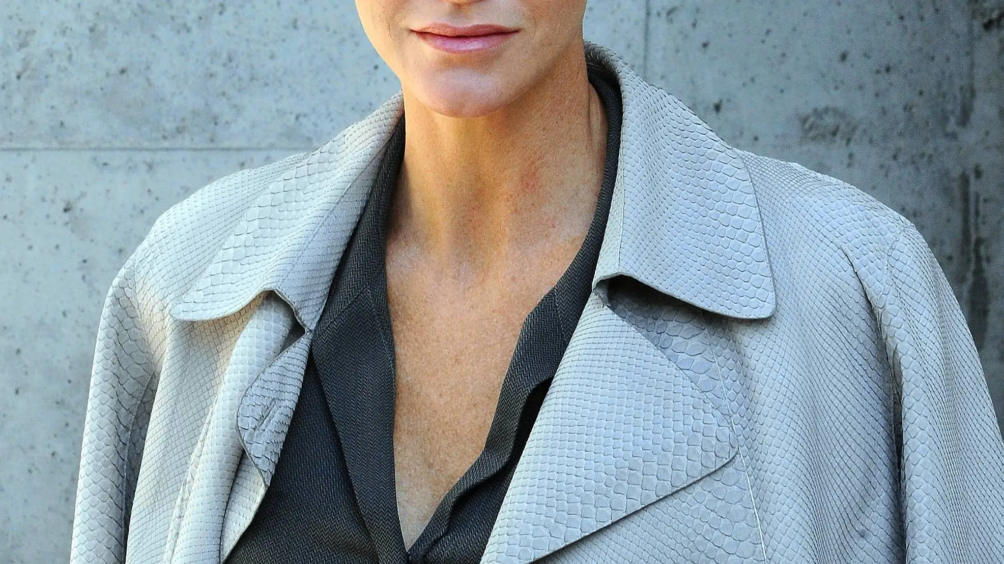 Princess Charlene of Monaco at the GiorgioArmani fashion collection, presented in Milan, Italy,