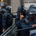 Entre los objetivos de la nueva "Ley Mordaza" se encuentra la de prohibir el uso de pelotas de goma en las protestas