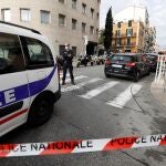 Policías franceses en Cannes, Francia