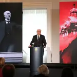 El presidente alemán, Frank Walter Steinmeier, recuerda el 9 de noviembre la Noche de los Cristales de Rotos de 1938, uno de los mayores progromos contra los judíos durante el régimen nazi