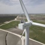 Complejo eólico Herrera II de Iberdrola, en la provincia de Burgos
