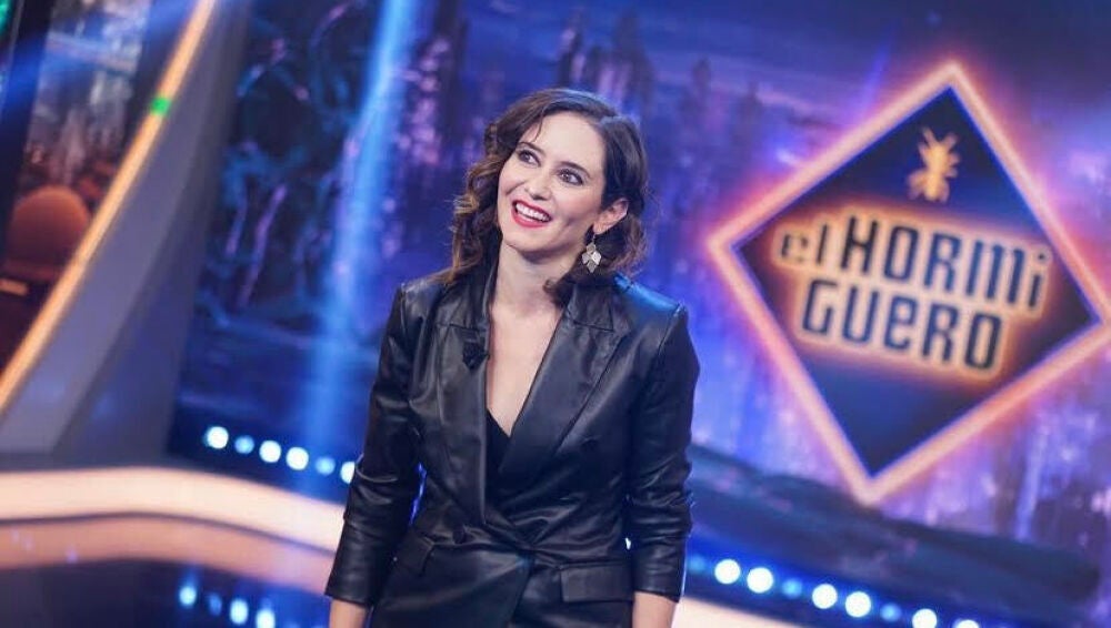 Isabel Díaz Ayuso en 'El Hormiguero'.