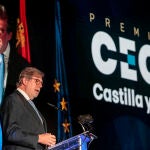 El presidente de CEOE Castilla y León, Santiago Aparicio
