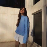 Rocío Osorno con jersey de Zara.