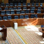 Toda la oposición abandonó el hemiciclo