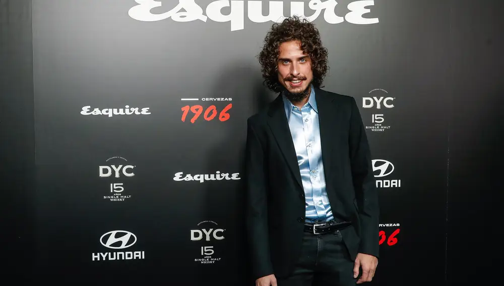 Singer Kiki Morente at photocall for Esquire Men of Year 2021 awards in Madrid on Wednesday, 10 November 2021.