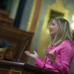 La diputada Alicia García interviene en las Cortes