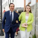José Bono y su hija Sofía