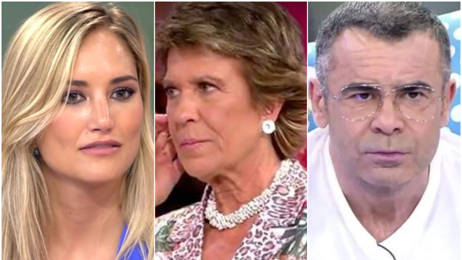 Alba Carrillo, Conchita y Jorge Javier en un montaje