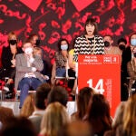 La ministra Morant se dirige a los congresistas en Benidorm