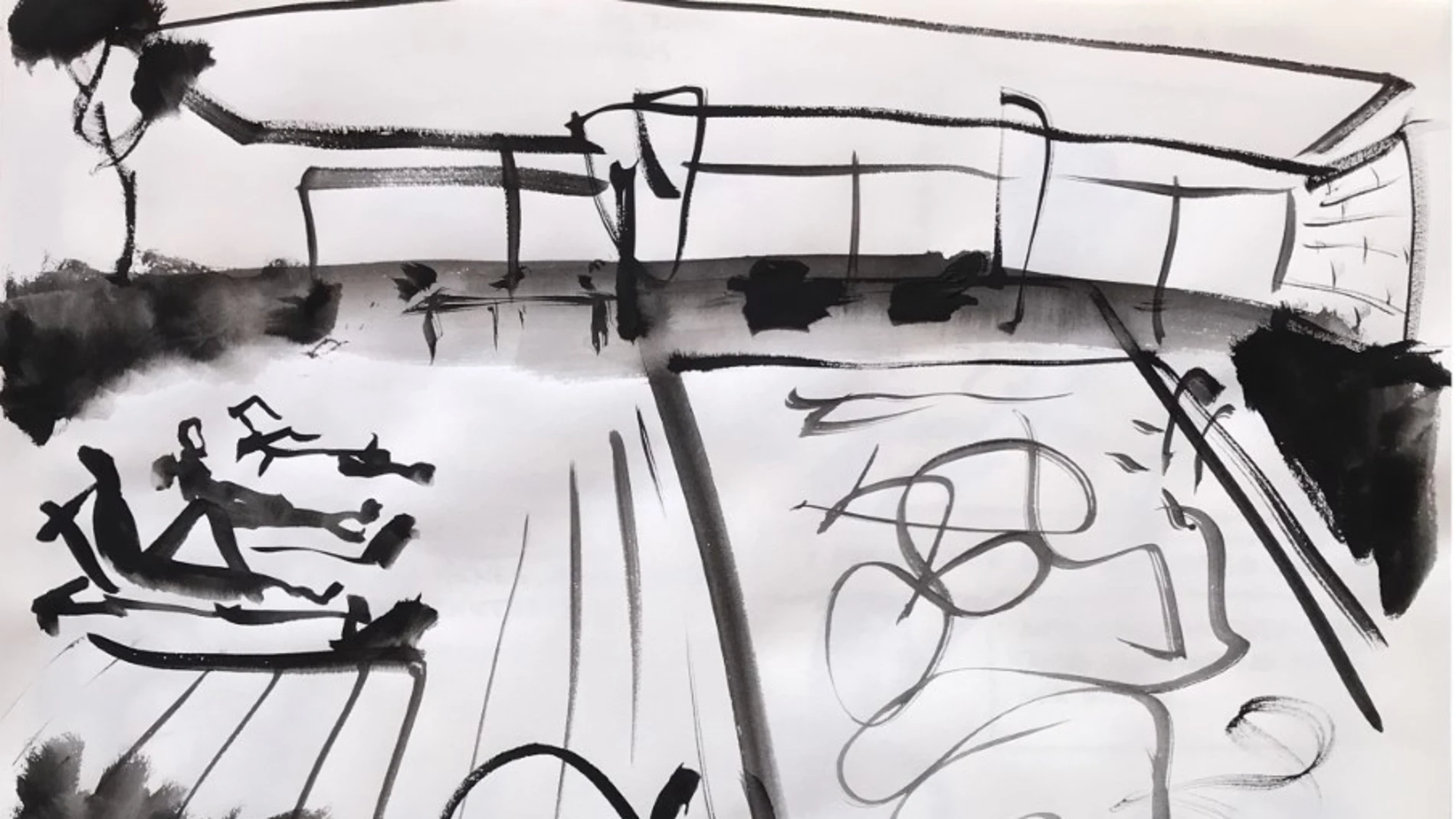 Una de las páginas del cómic creado por Javier Montesol y Ramón de España