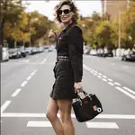Look total black de Eugenia Osborne.
