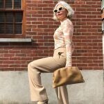 Grece Ghanem con un look atrevido y perfecto.
