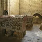Iglesia de Santa María la Blanca en Villalcázar de Sirga (Palencia)