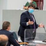El presidente de la Comunidad de Murcia Fernando López Miras