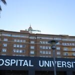 Fachada principal del Hospital Universitario Virgen del Rocío de Sevilla. JUNTA DE ANDALUCIA