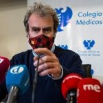 El director del Centro de Coordinación de Alertas y Emergencias Sanitarias del Ministerio de Sanidad, Fernando Simón, en Toledo