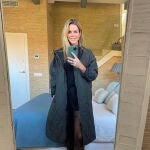 Amelia Bono con abrigo de Primark.