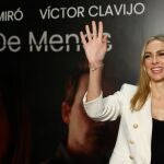La actriz Kira Miró a su llegada al preestreno del corto contra la violencia de género "De Menos", celebrado este jueves en Madrid. EFE/Mariscal