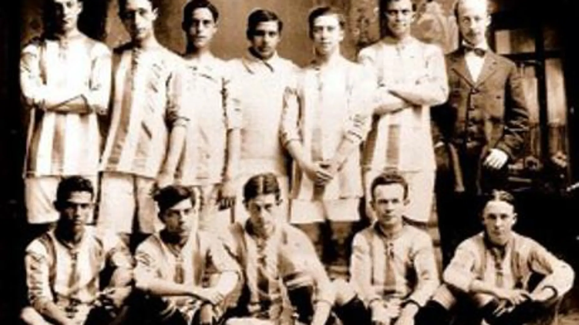 Imagen del Recreativo del año de su fundación.