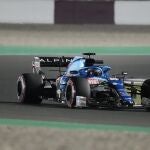 Fernando Alonso en Qatar