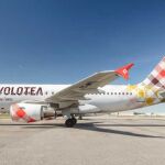 Avión de la compañía aérea Volotea