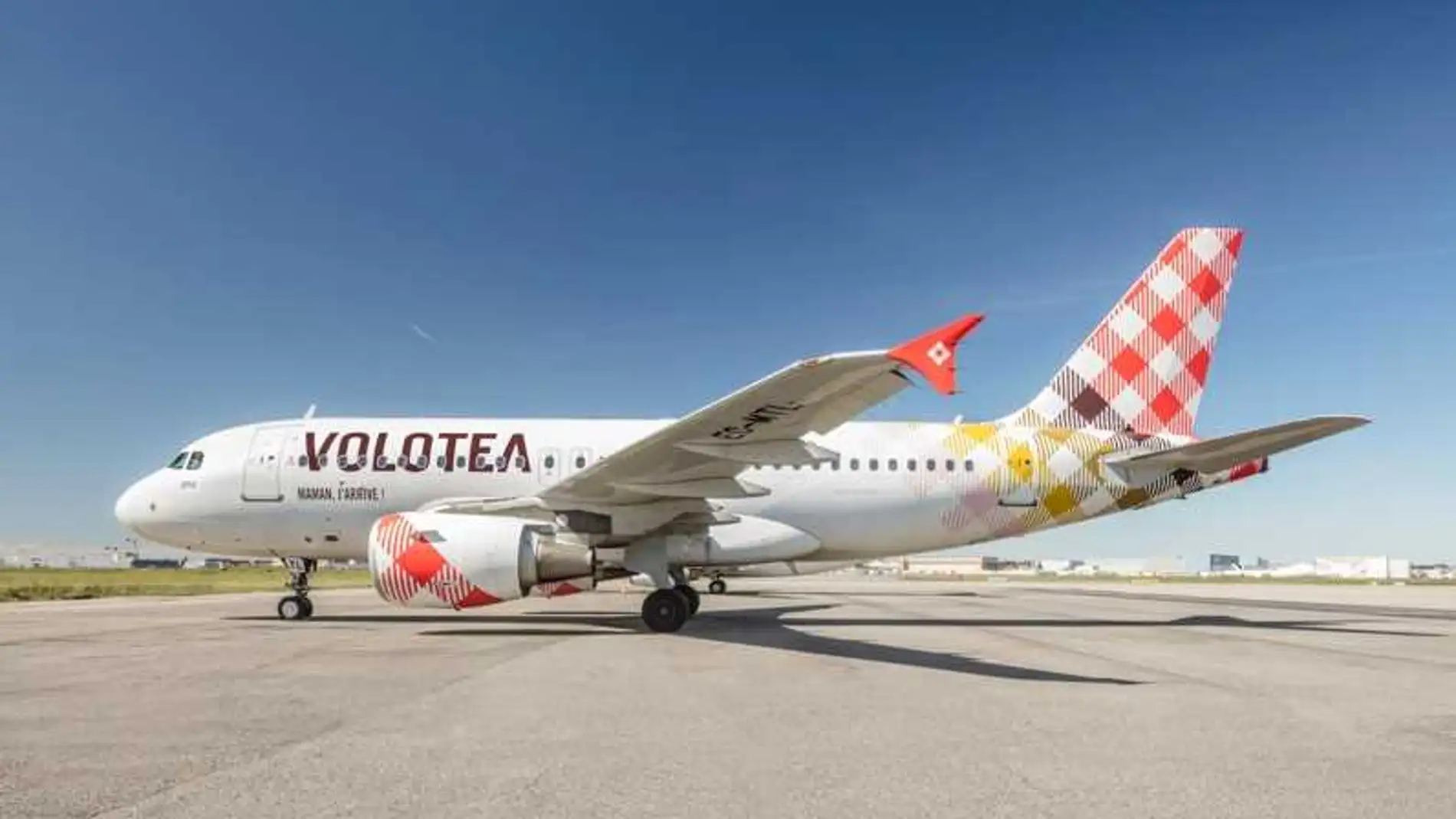 Avión de la compañía Volotea