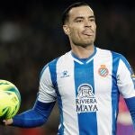 El delantero del Espanyol Raúl de Tomás. EFE/Quique García