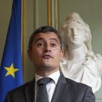 El ministro del Interior, Gérald Darmanin, era muy próximo al ex presidente Nicolas Sarkozy