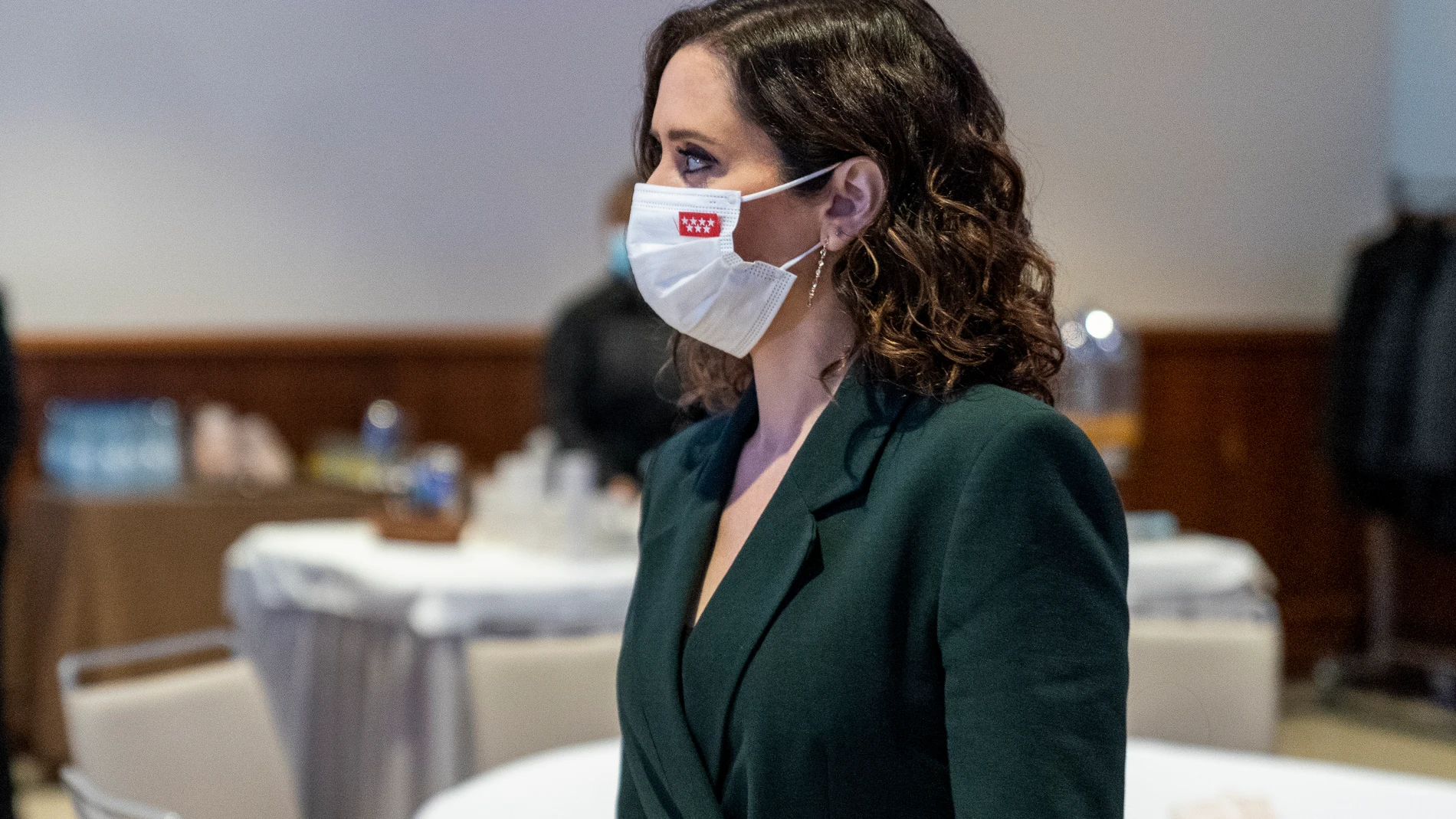 La presidenta de la Comunidad de Madrid, Isabel Díaz Ayuso