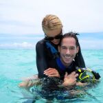 Paris Hilton y su marido Carter Reum disfrutan de su luna de miel en Bora Bora