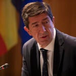 El vicepresidente de la Junta de Andalucía, Juan Marín