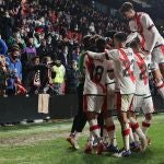 El Rayo Vallecano ha ganado siete partidos y ha empatado uno jugando como local.